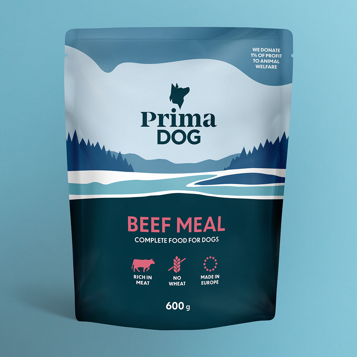 PrimaDog Nauta-annosateria koiranruoka pakkauskuva