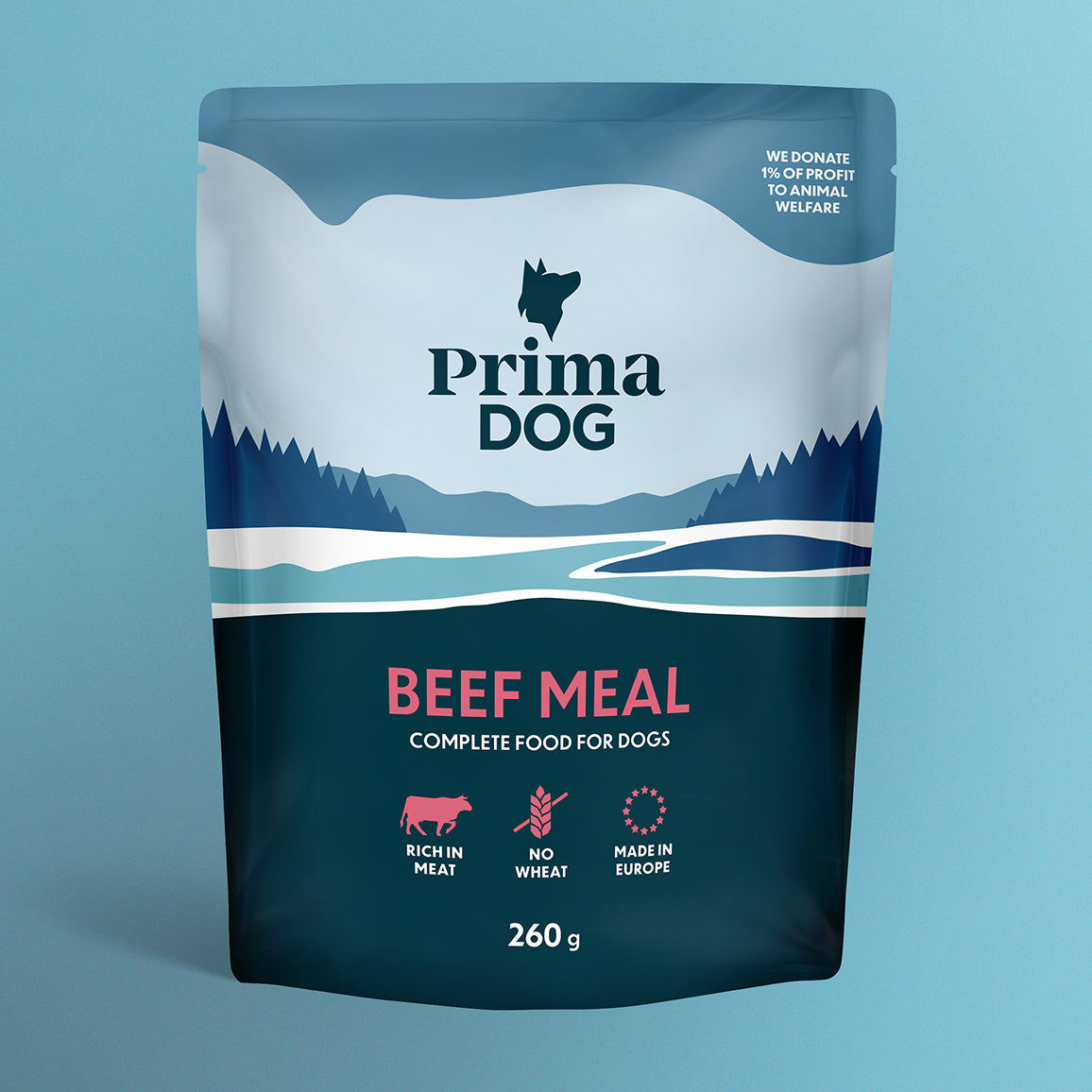 PrimaDog Nauta-annosateria koiranruoka pakkauskuva